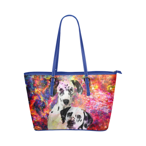 Dalmatian Leather Tote Bag