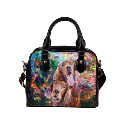 Irish Setter Yin Yang Shoulder Handbag