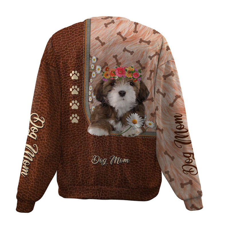 Lhasa Apso-Dog Mom-Premium Sweater