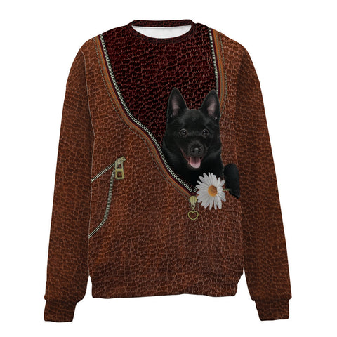 SCHIPPERKE-Zip-Premium Sweater