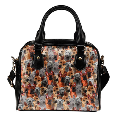 Thai Ridgeback Full Face Shoulder Handbag