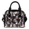 Cesky Terrier Full Face Shoulder Handbag