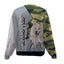 Samoyed-Camo-Premium Sweater
