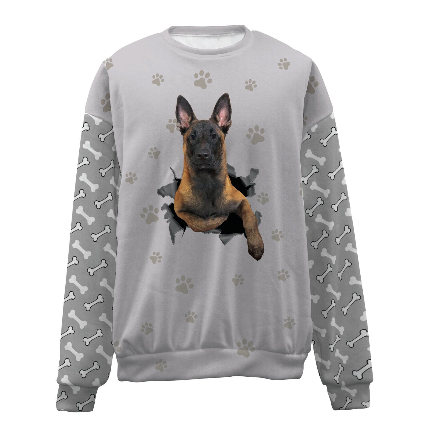 Belgian Shepherd-Paw And Pond-Premium Sweater
