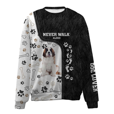 St Bernard-Never Walk Alone-Premium Sweater