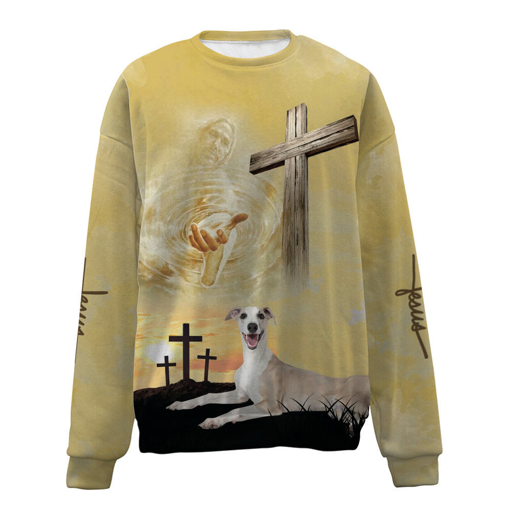 Whippet-Jesus-Premium Sweater