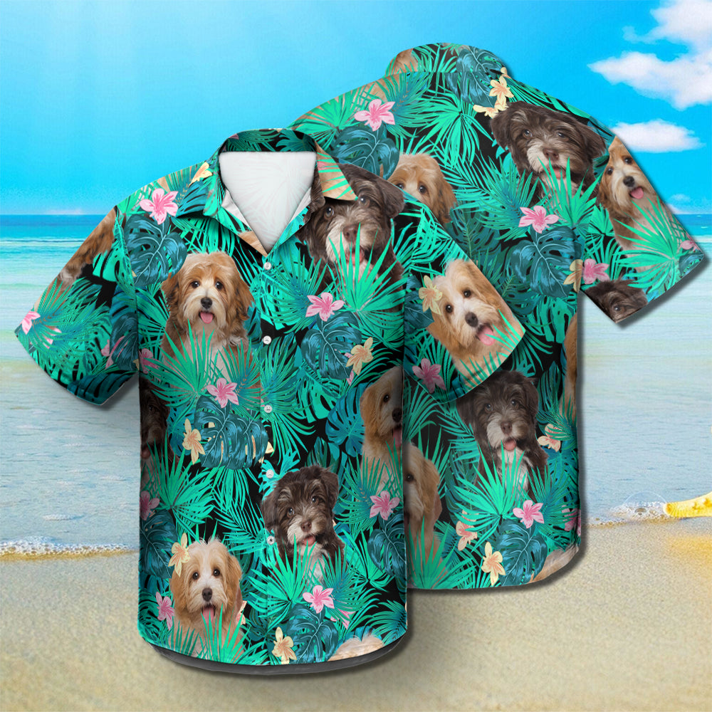 Havanese - Summer Leaves - Hawaiian Shirt