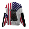 Chow Chow-USA Flag-Premium Sweater