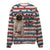 Pug-American Flag-Premium Sweater