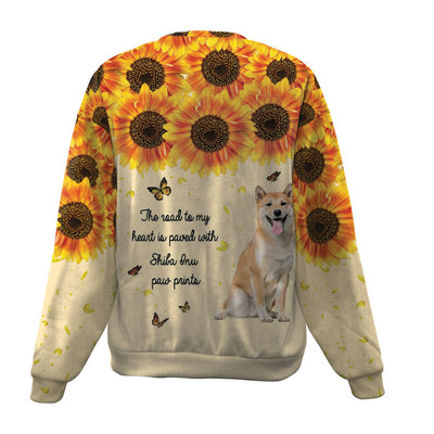 Shiba Inu-Flower-Premium Sweater