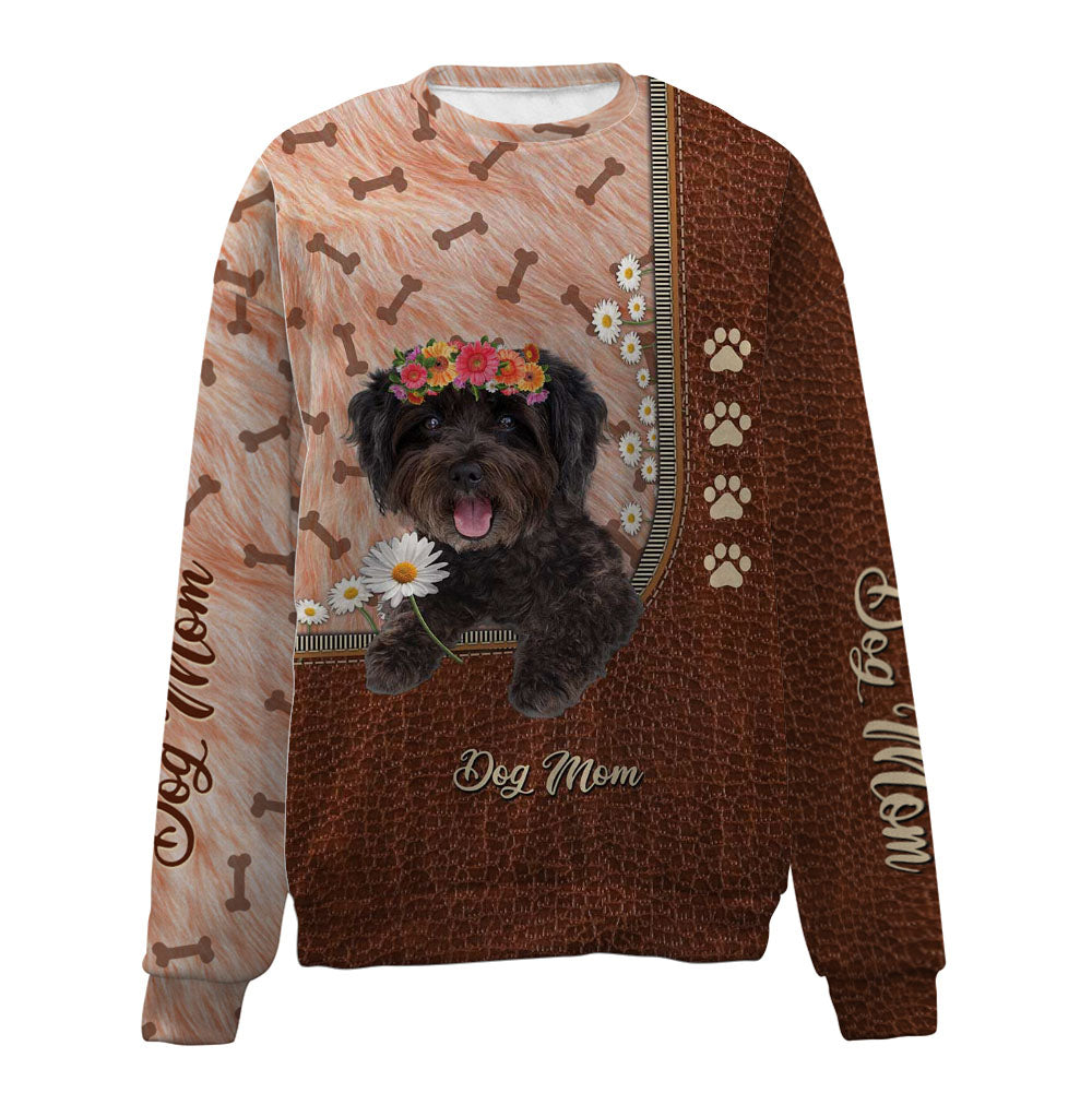 Schnoodle-Dog Mom-Premium Sweater