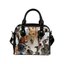 Sighthound Face Shoulder Handbag