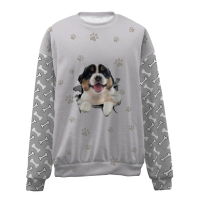Australian Shepherd-Paw And Pond-Premium Sweater