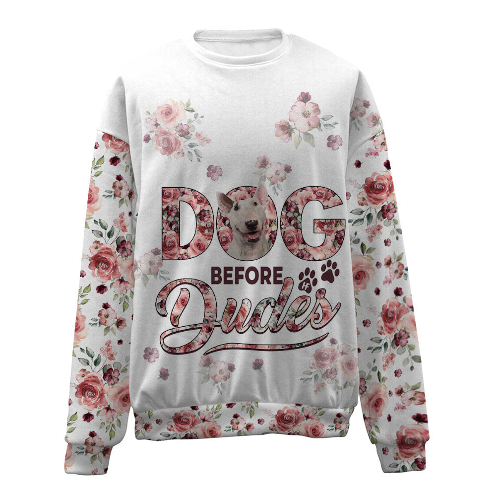 Bull Terrier-Before Dudes-Premium Sweater