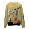 Pomeranian-Jesus-Premium Sweater