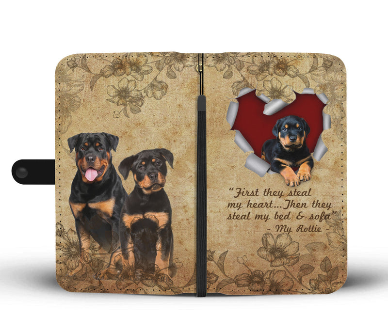 First they steal my heart - my rottweiler