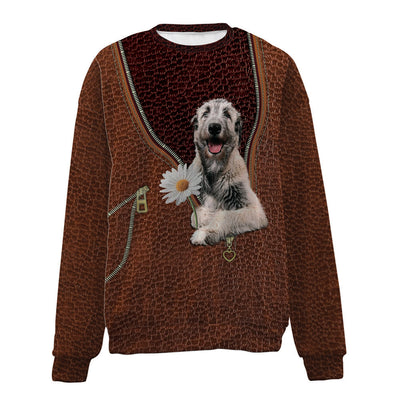 IRISH WOLFHOUND-Zip-Premium Sweater