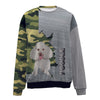 Poodle 2-Camo-Premium Sweater