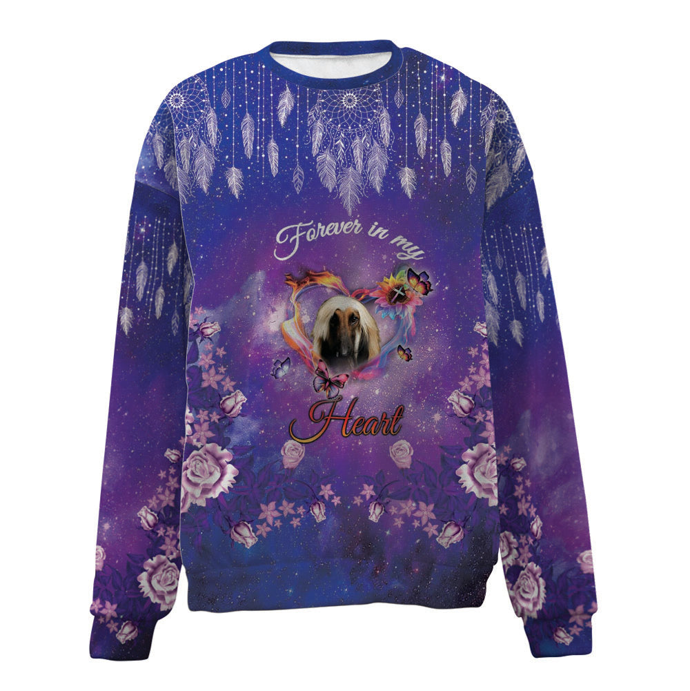 Afghan Hound-In My Heart-Premium Sweater