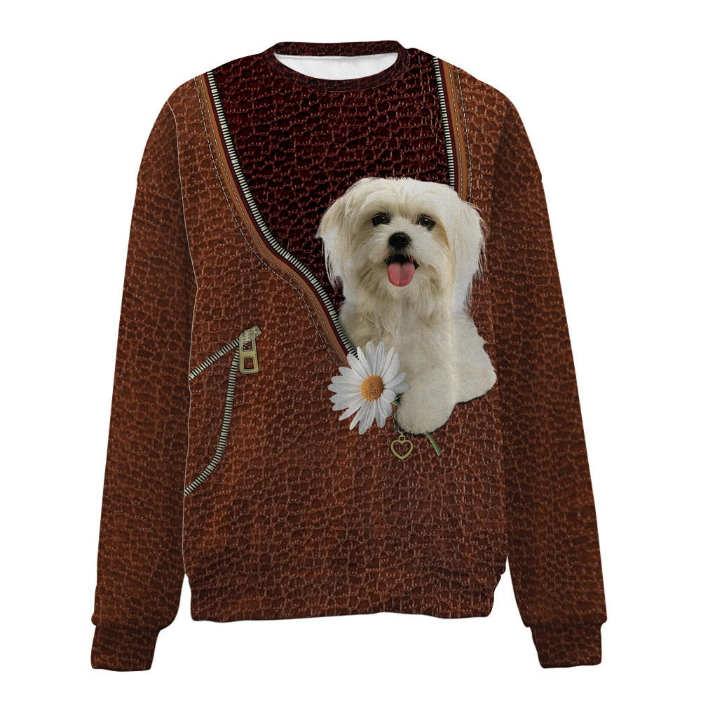MALTESE-Zip-Premium Sweater