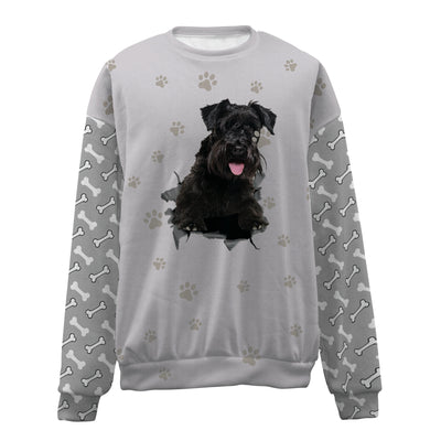 Miniature Schnauzer-Paw And Pond-Premium Sweater