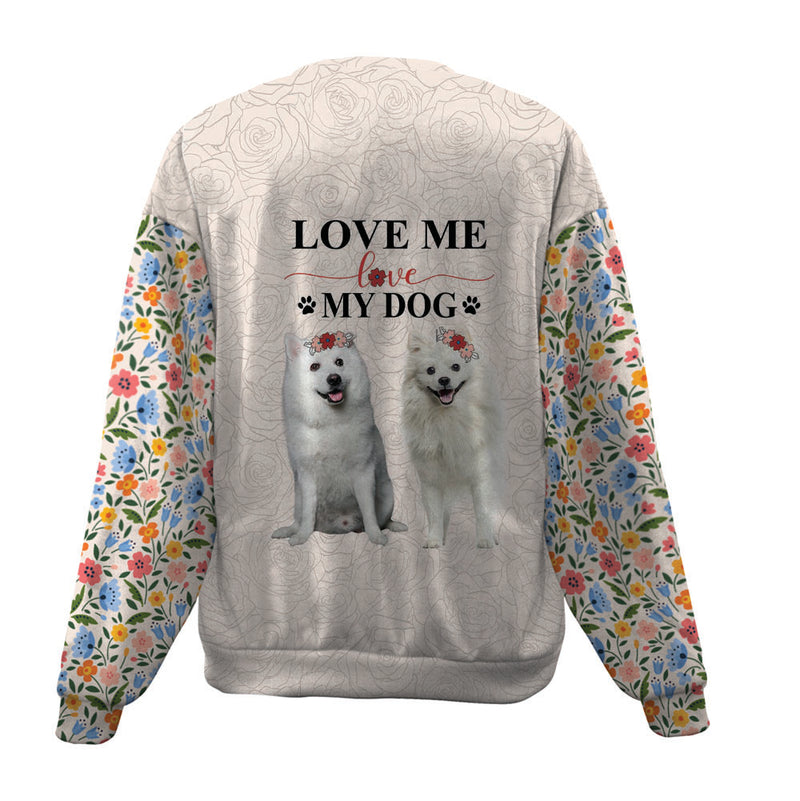 American Eskimo Dog-Love My Dog-Premium Sweater