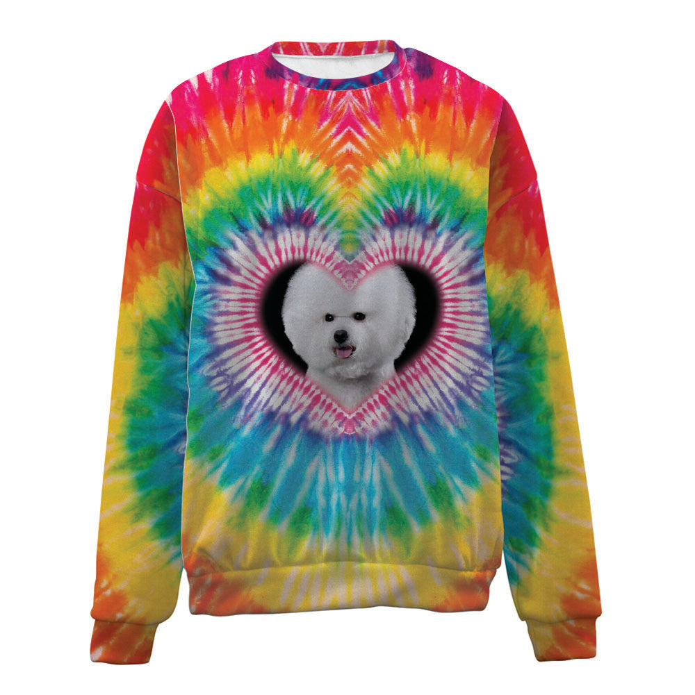 Bichon-Big Heart-Premium Sweater