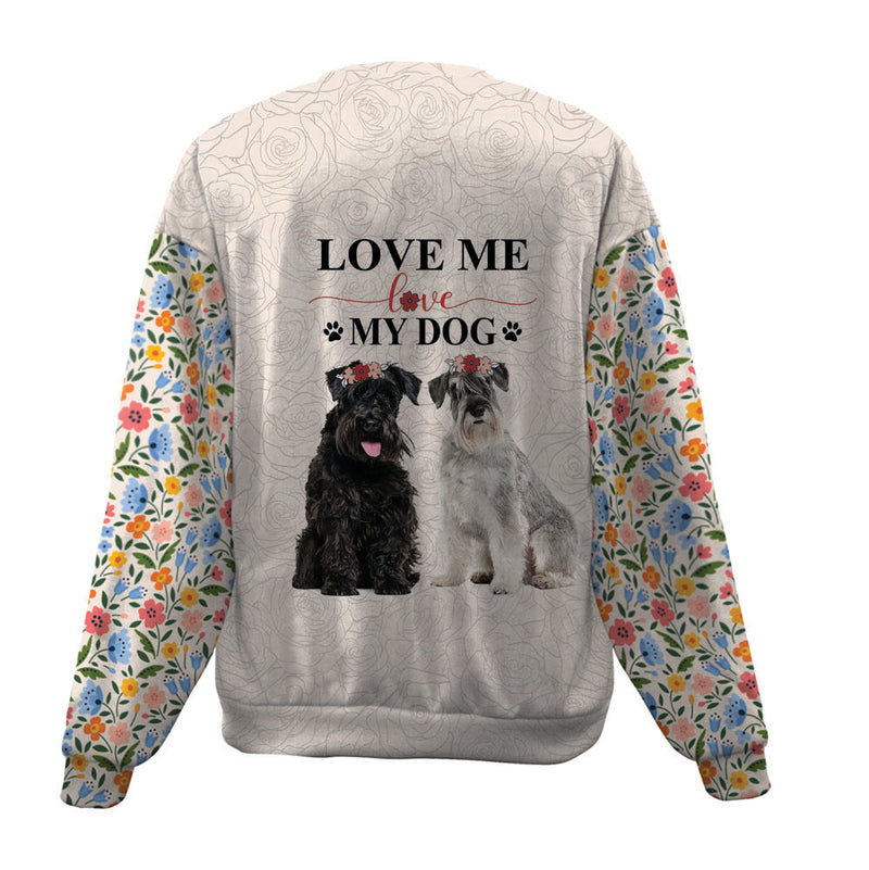 Schnauzer-Love My Dog-Premium Sweater