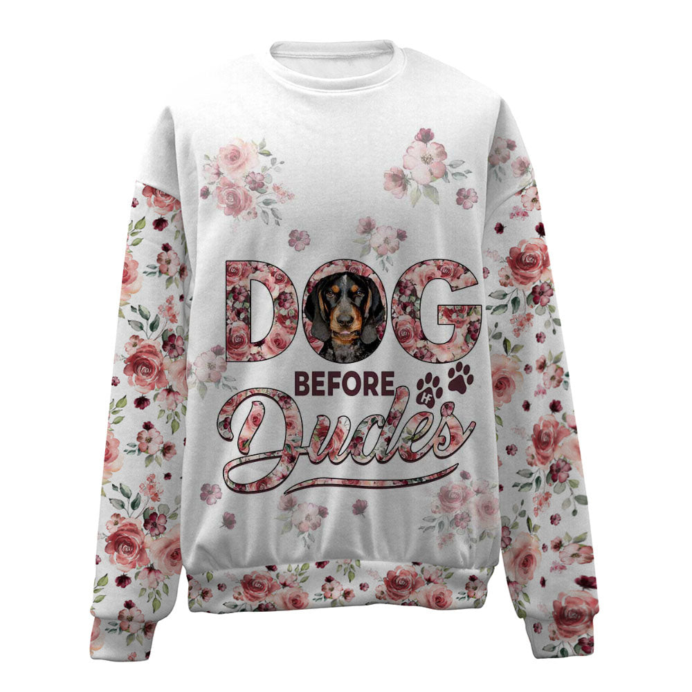 Bluetick Coonhound-Before Dudes-Premium Sweater