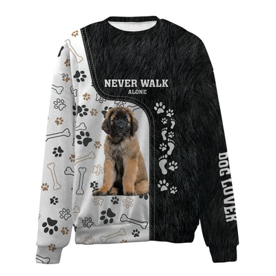 Leonberger-Never Walk Alone-Premium Sweater