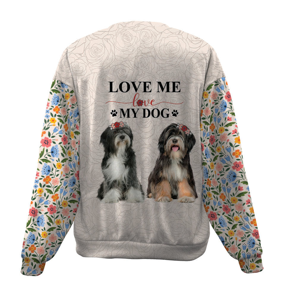 Tibetan Terrier-Love My Dog-Premium Sweater