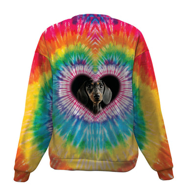Dachshund-Big Heart-Premium Sweater