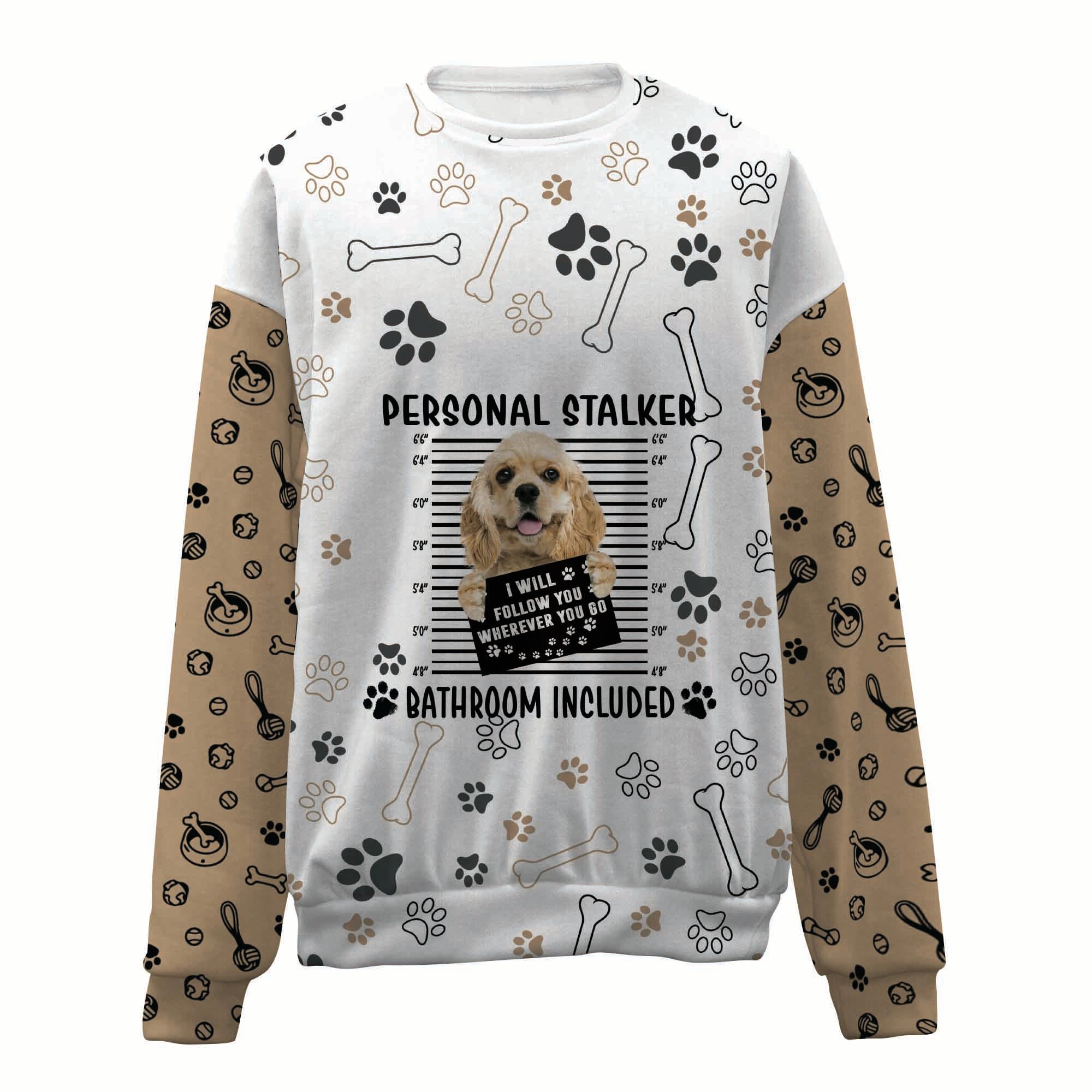 American Cocker Spaniel-Personal Stalker-Premium Sweater