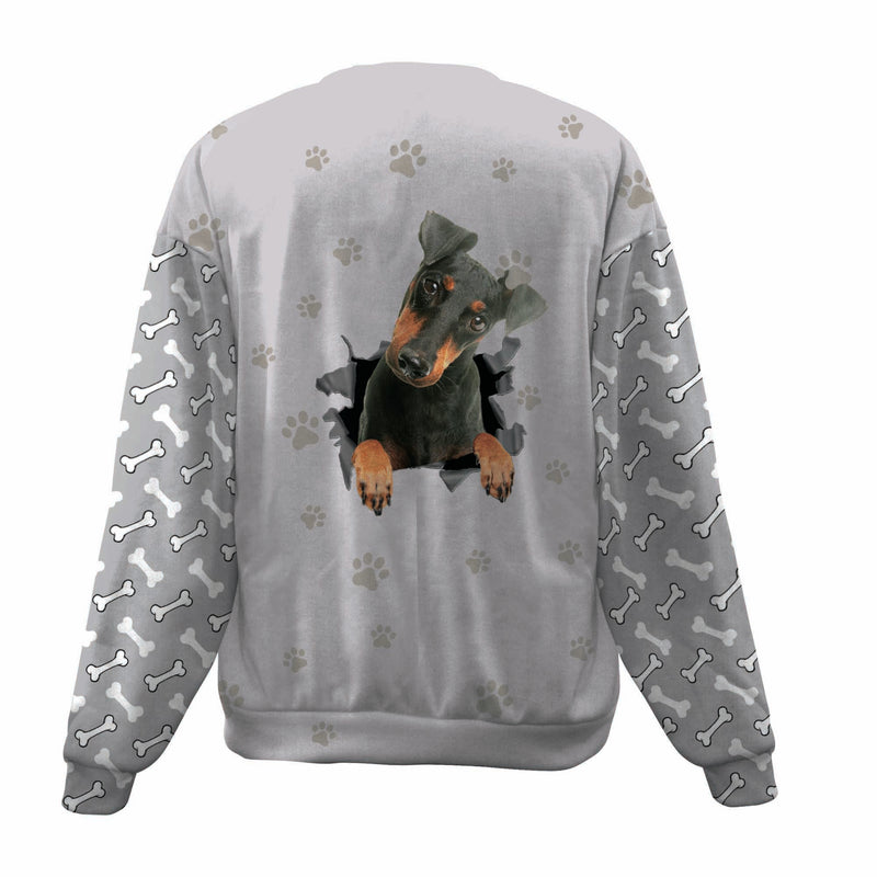 Manchester Terrier-Paw And Pond-Premium Sweater