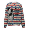 Japanese Chin-American Flag-Premium Sweater