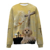 American Cocker Spaniel-Jesus-Premium Sweater