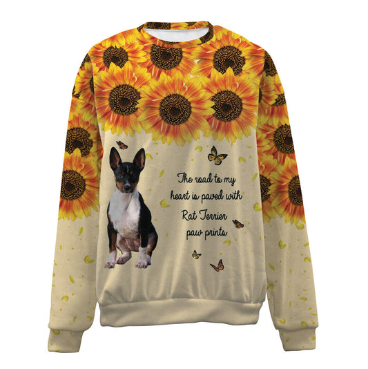 Rat Terrier-Flower-Premium Sweater