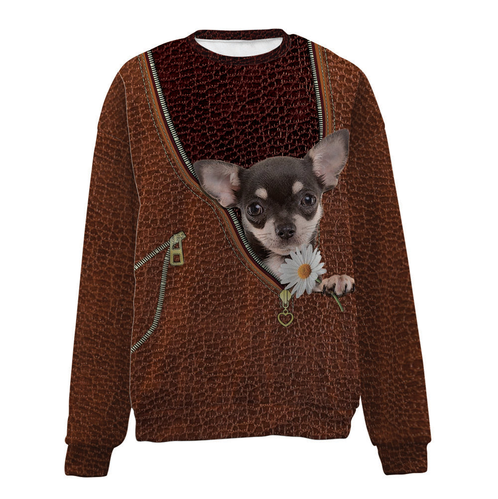 CHIHUAHUA-Zip-Premium Sweater