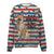 Shiba Inu-American Flag-Premium Sweater