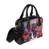 Border Collie Yin Yang Shoulder Handbag