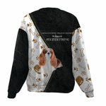Cavalier King Charles Spaniel 2-Fix Everything-Premium Sweater