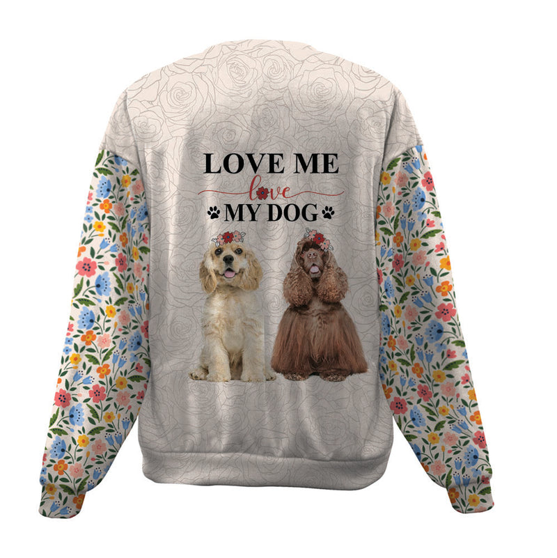 American Cocker Spaniel-Love My Dog-Premium Sweater