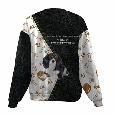 Cavalier King Charles Spaniel-Fix Everything-Premium Sweater