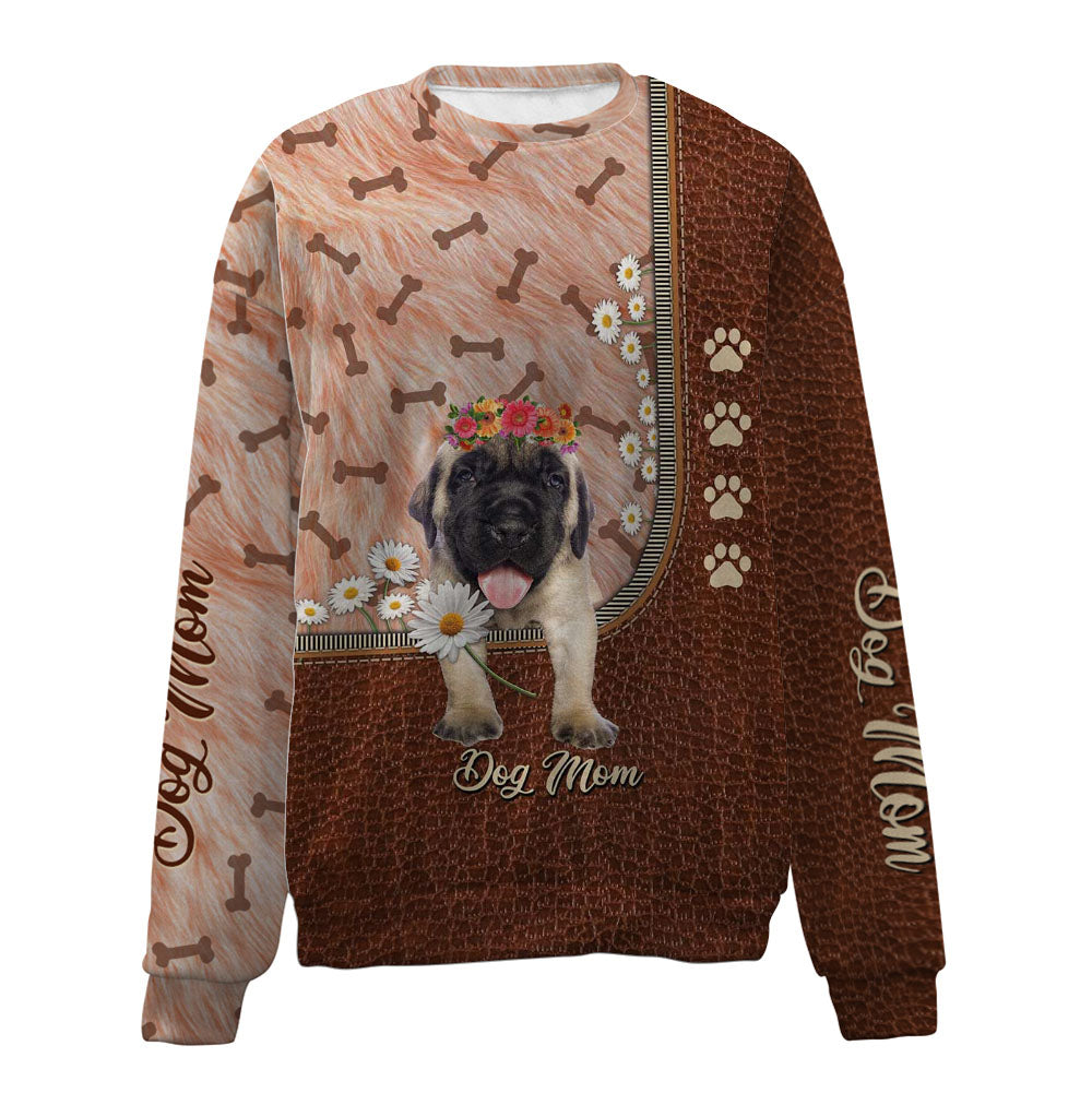 English Mastiff-Dog Mom-Premium Sweater