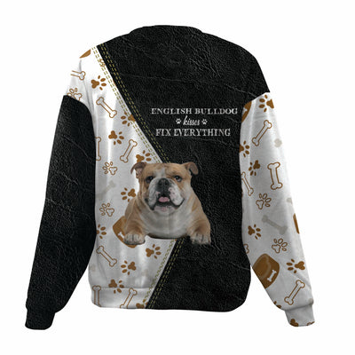 English Bulldog-Fix Everything-Premium Sweater