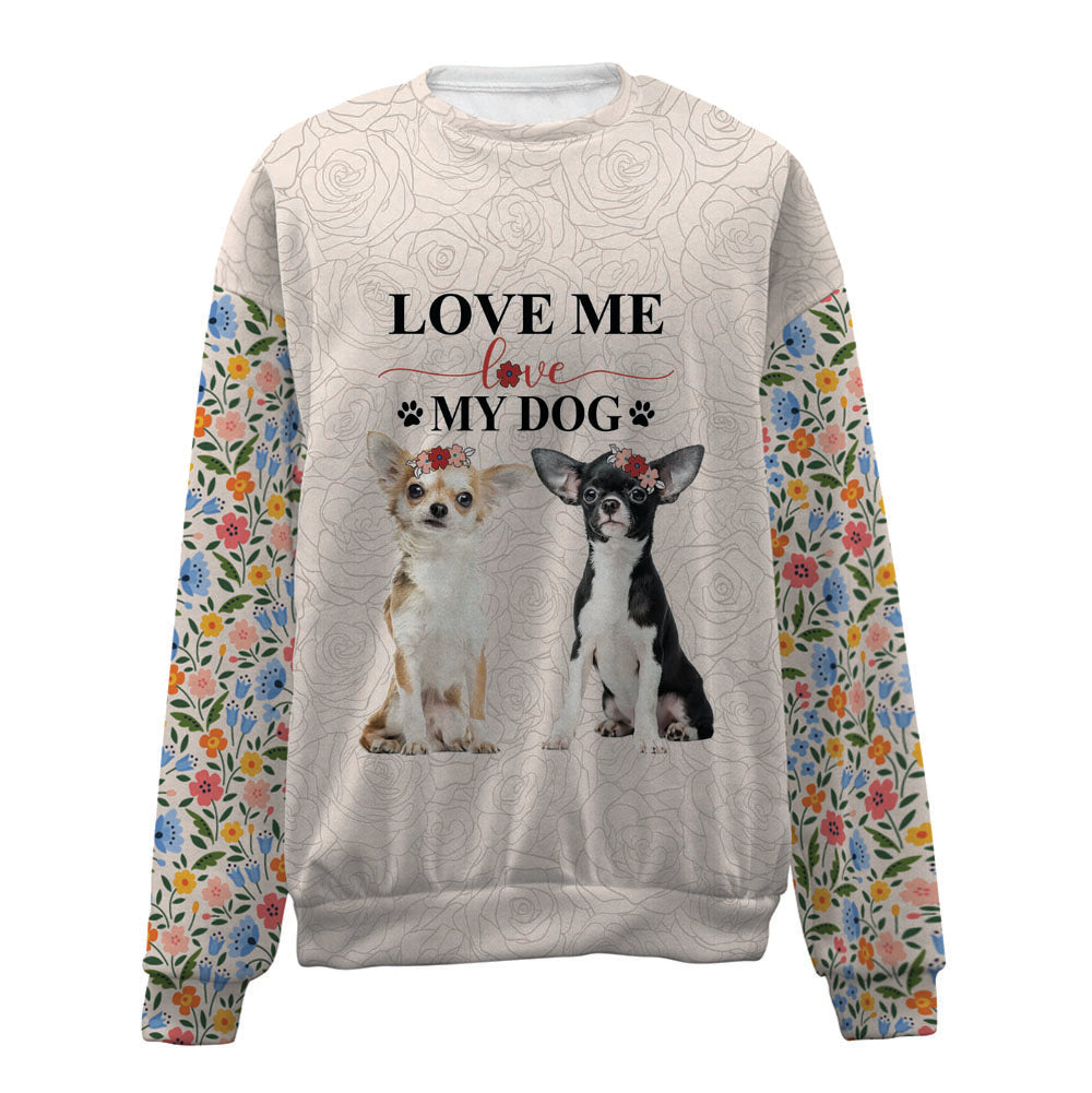 Chihuahua-Love My Dog-Premium Sweater