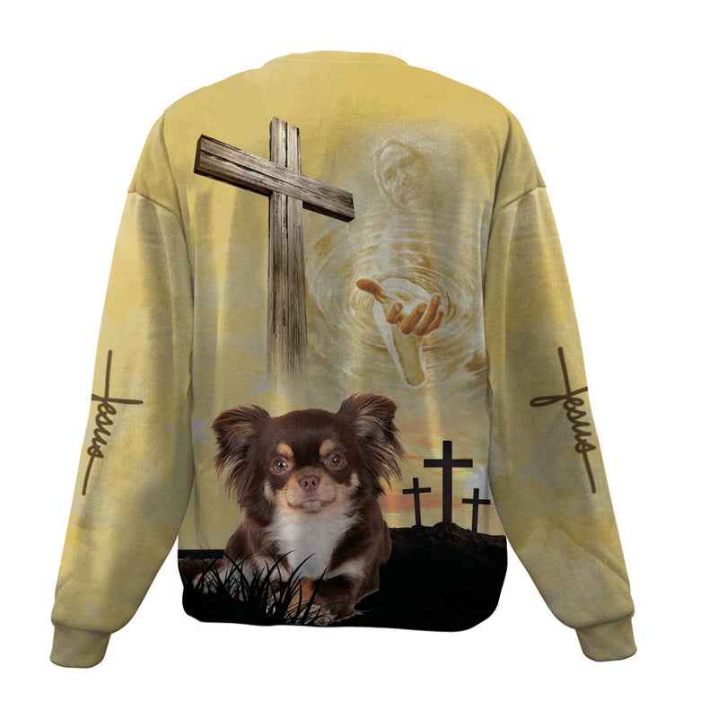 Chihuahua-Jesus-Premium Sweater