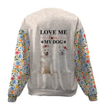 Samoyed-Love My Dog-Premium Sweater