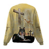 Border Collie 2-Jesus-Premium Sweater
