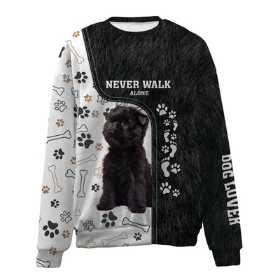 Affenpinscher-Never Walk Alone-Premium Sweater